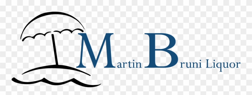 Martin Bruni Liquor Logo Clipart