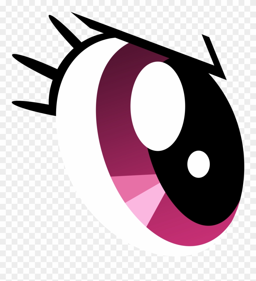 Rock Clipart Eye - My Little Pony Rainbow Dash Eyes - Png Download