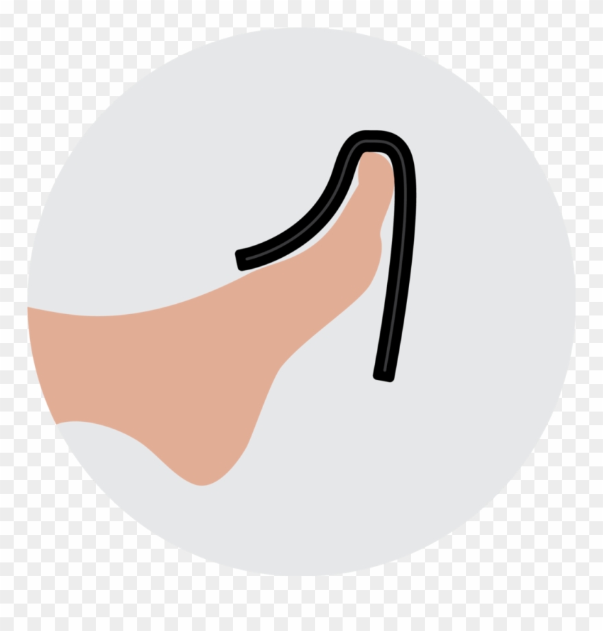 Ankle/foot & Toe Cap Satpad™ Set Clipart