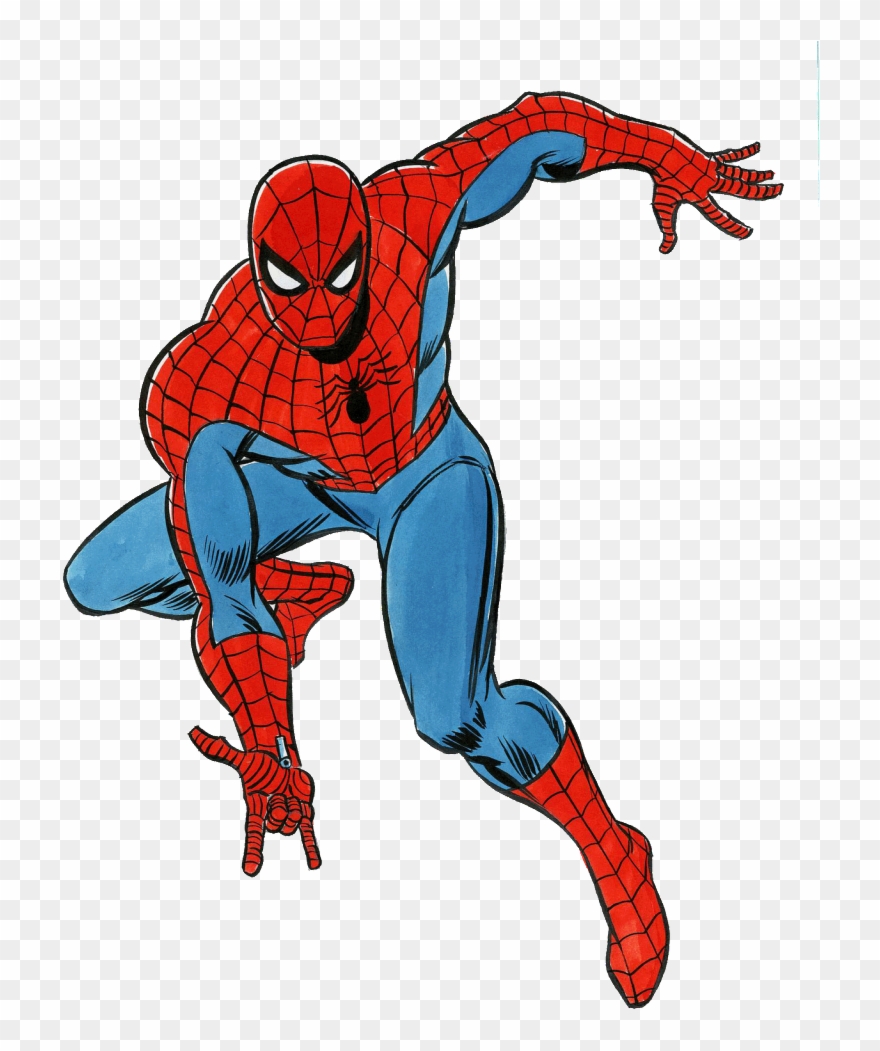 Spider-man Clipart Animated - Spider Man John Romita Sr - Png Download