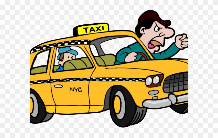 Taxi Cab Clipart Nyc Taxi - Mom Taxi Meme - Png Download