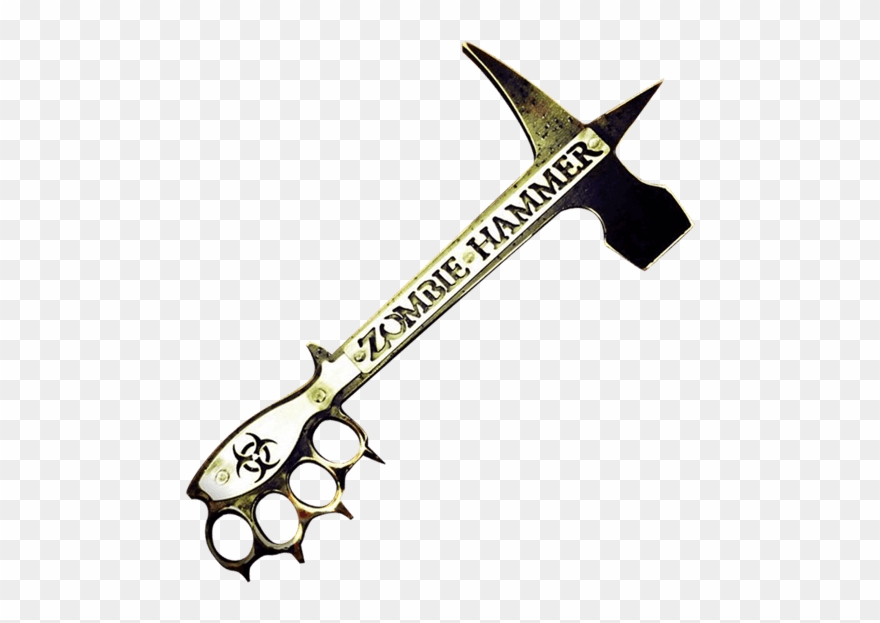 Zombie Hammer - Metalworking Hand Tool Clipart