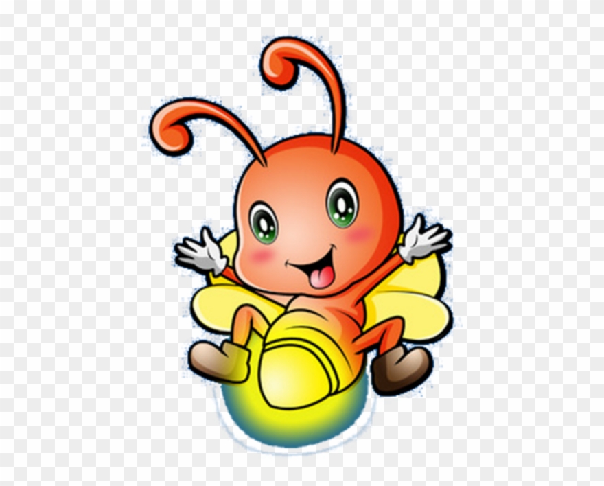 Mq Sticker - Firefly Cartoon Cute Clipart