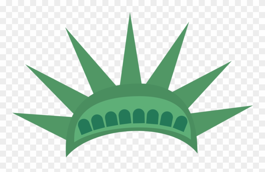 Statue Of Liberty Clipart Crown - Photobooth Printable Crowns Props - Png Download
