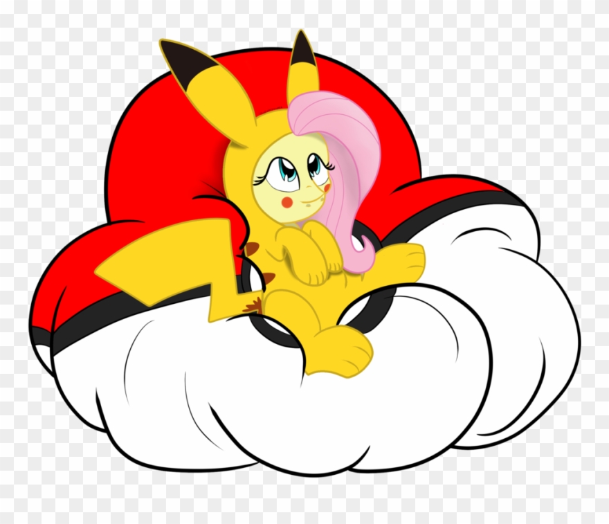 Cute Pikachu Png - Fluttershy Pokemon Costume Clipart