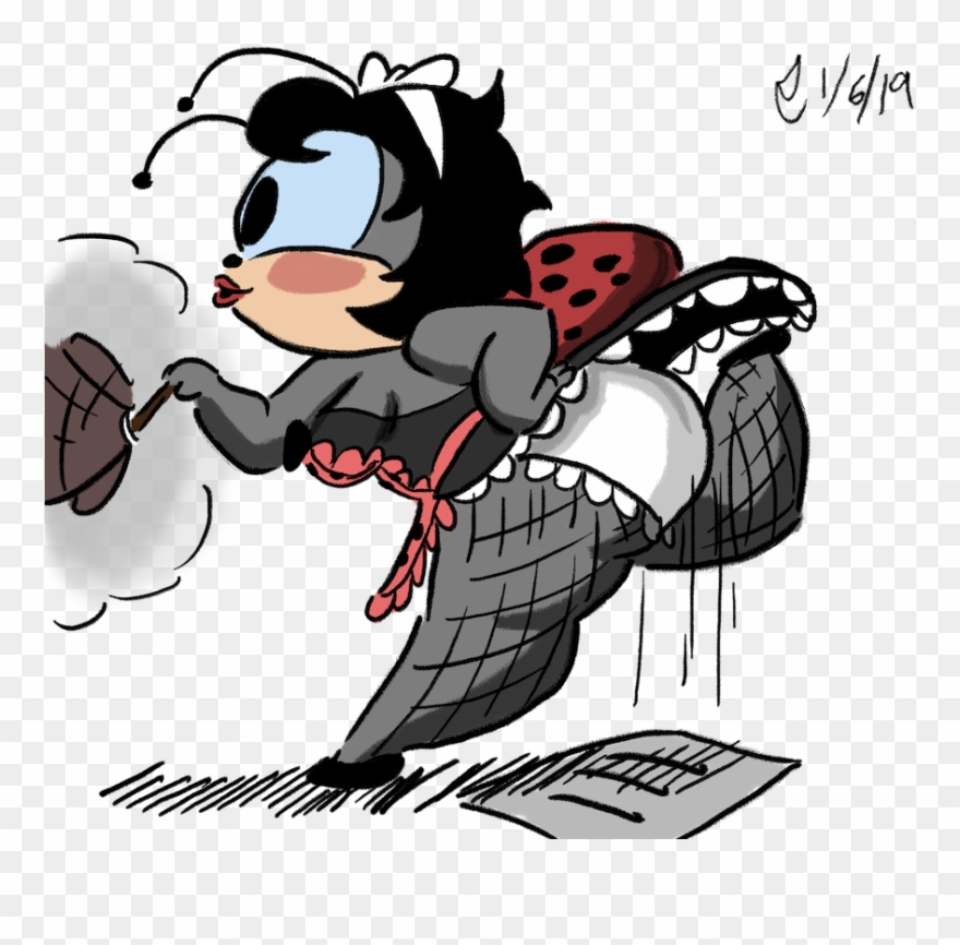 Lady Bug's Abode And Q And A's Is It Me, Or Does It - Cartoon Clipart