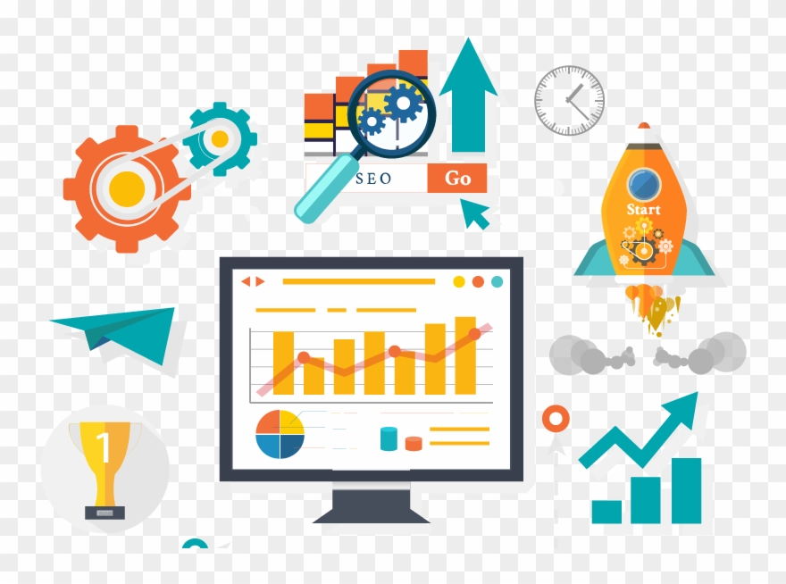 Marketing And Analysis - Marketing Analyze Vector Clipart