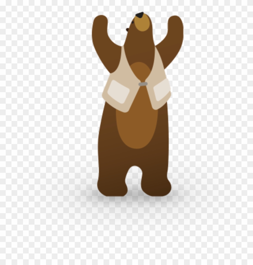 See January '19 Admin Meeting At Trailblazer Community - Brown Bear Clipart