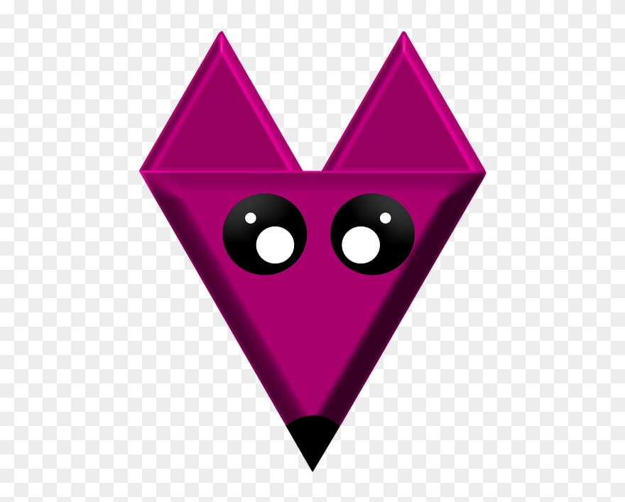 Fox Logo Png - Фиолетовый Логотип Пнг Clipart