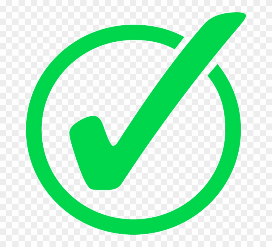 Vacuum Cleaner Registration Checkbox - Red Check In Circle Clipart