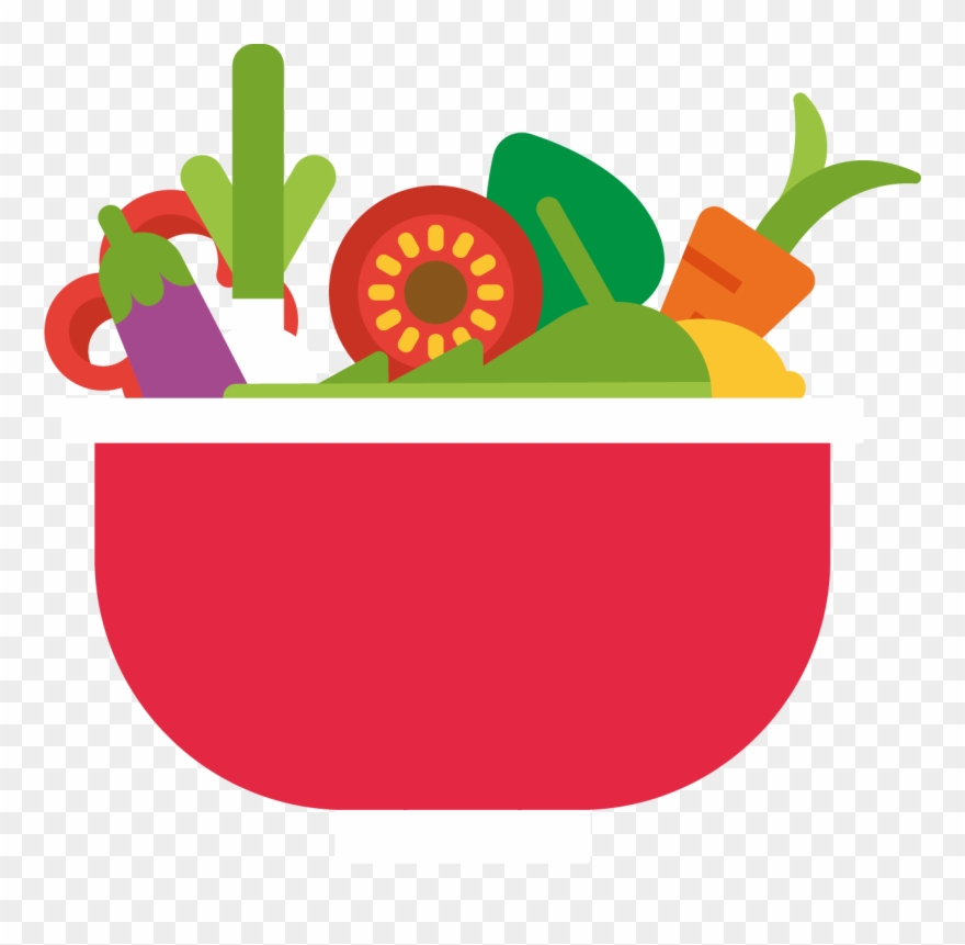 Salad Bowl Clip Art Transparent - Salad - Png Download