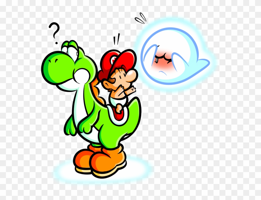 Super Mario Boo Cute Clipart