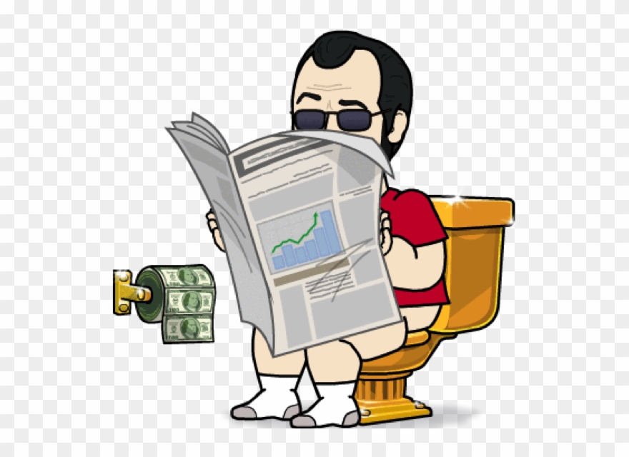 On The Blog Making A Comedy Website - Clipart Going To The Bathroom - Png Download