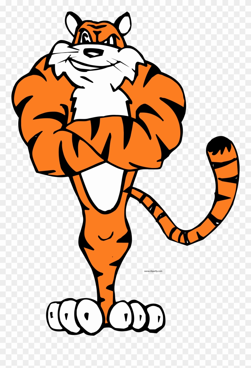 We Tigger Clipart Png Image Download - Cartoon Tiger Transparent Png