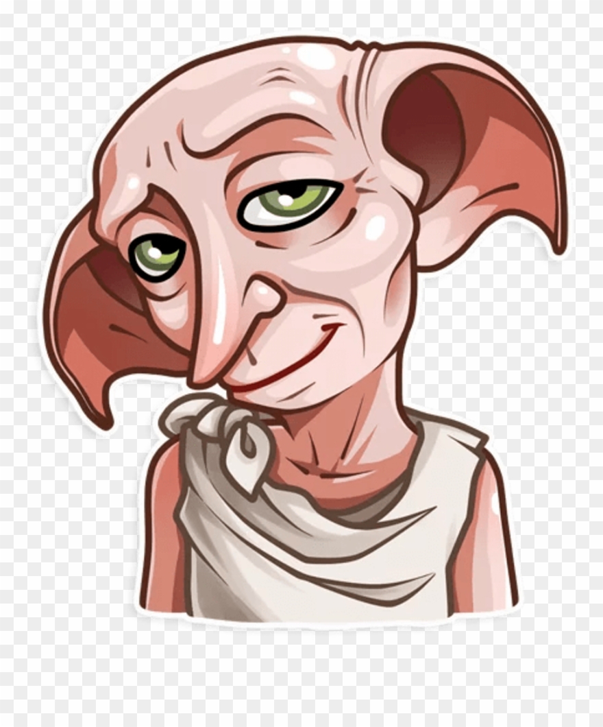 Harrypotter Hp Dobby Sticker Adesivo Harry Potter - Vore Irl Clipart