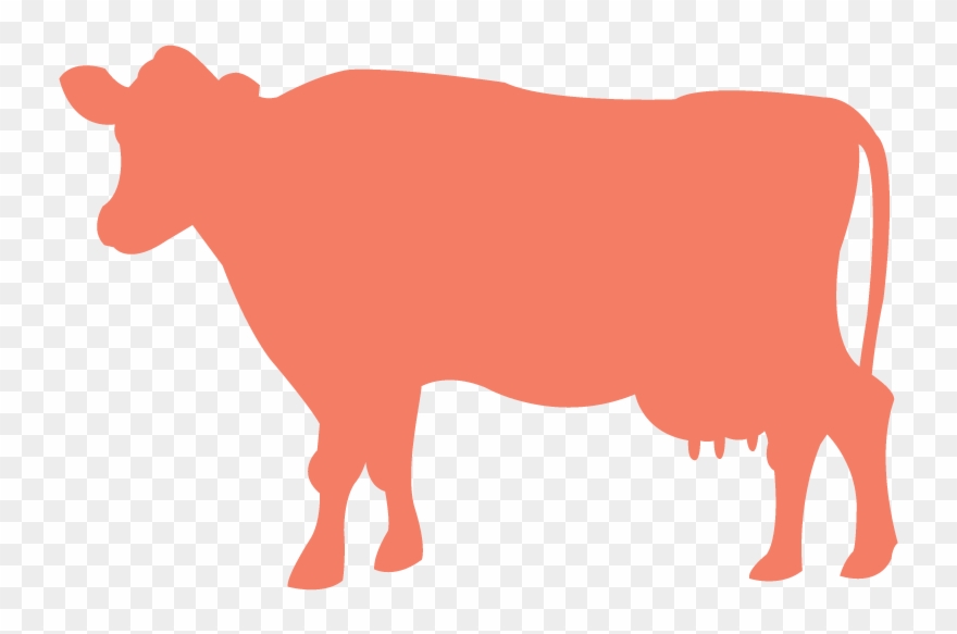 F F Cow - Dairy Cow Clipart