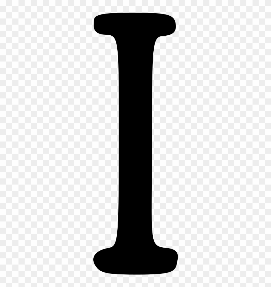 File - Etruscanz-01 - Svg - Letter I Small Clipart
