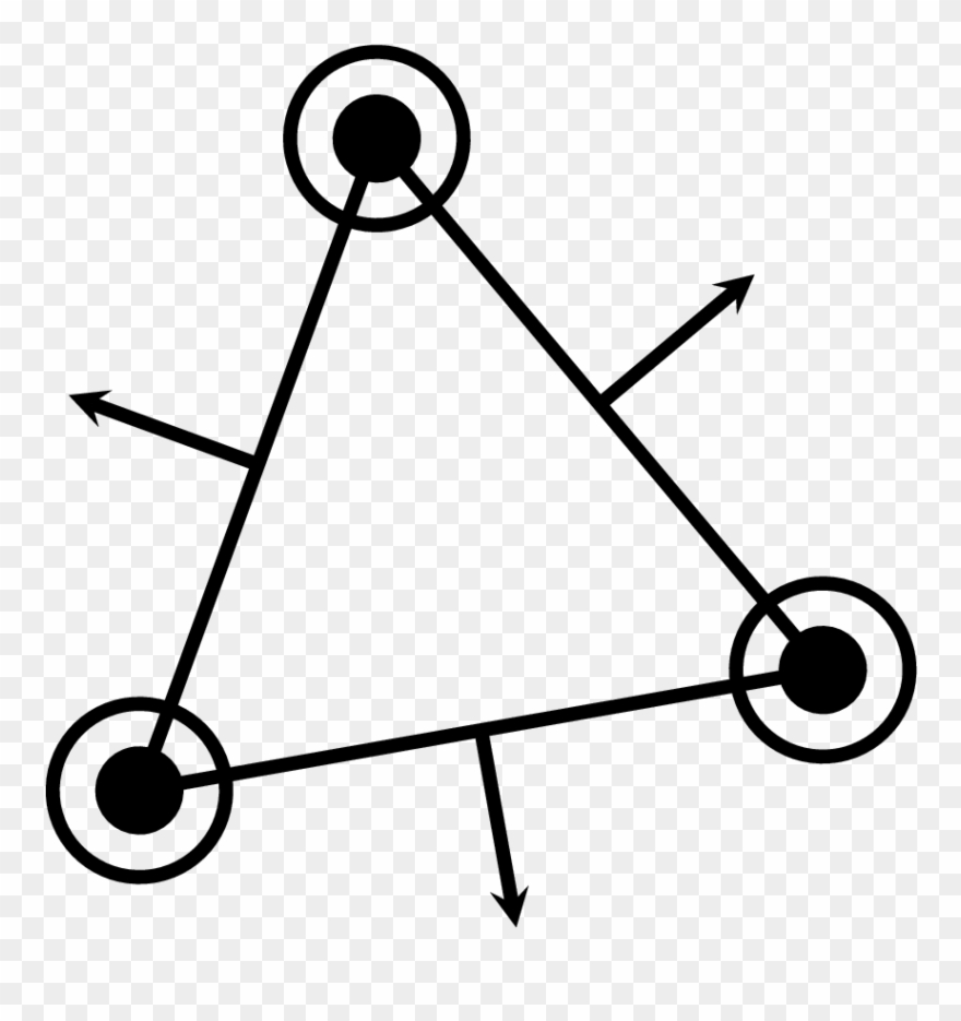 Drawing Outward Normal Vectors To A Regular Polygon Clipart