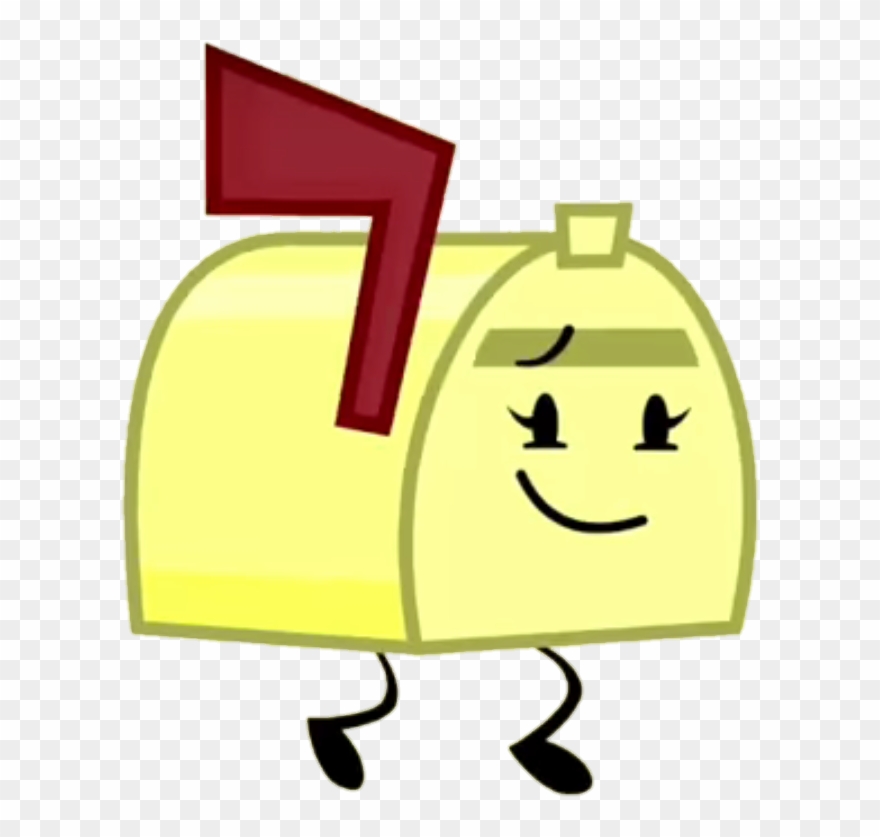 Mailbox Is A Female Contestant From The Object Show - Fight In Flight Object Show Clipart