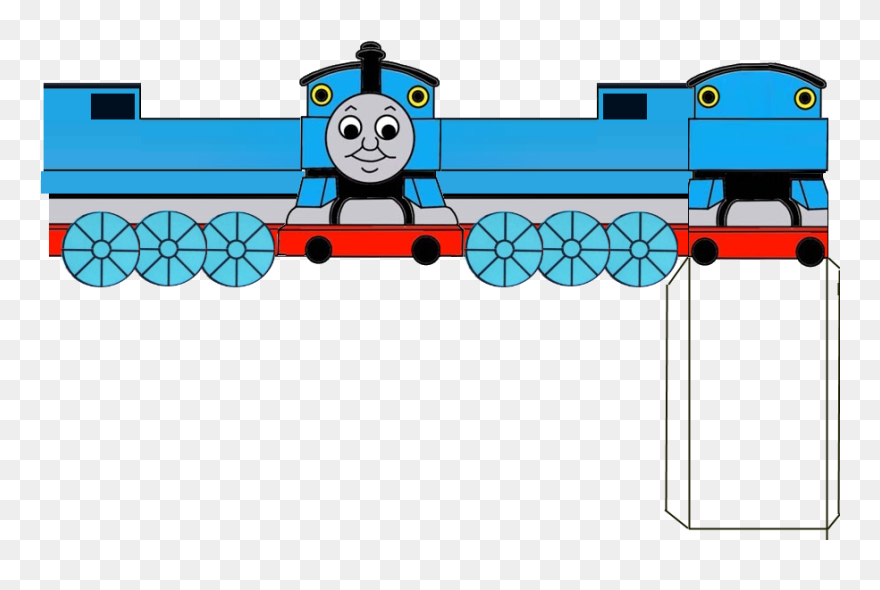 For Our Son's 4th Birthday, We Made Little Paper Boxes - Locomotive Clipart