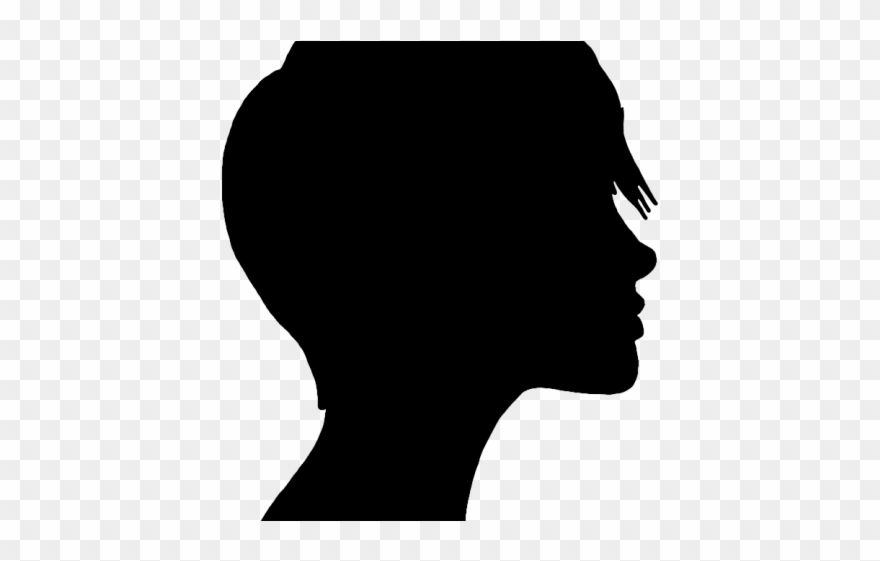 Silhouette Clipart Teenager - Silhouette - Png Download