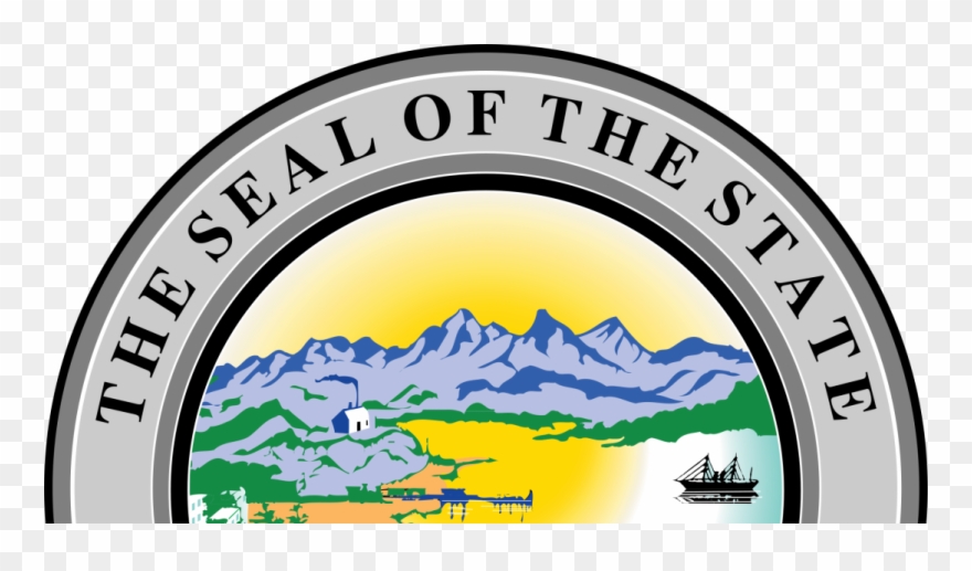 2000px Alaska Stateseal - State Seal Of Alaska Clipart