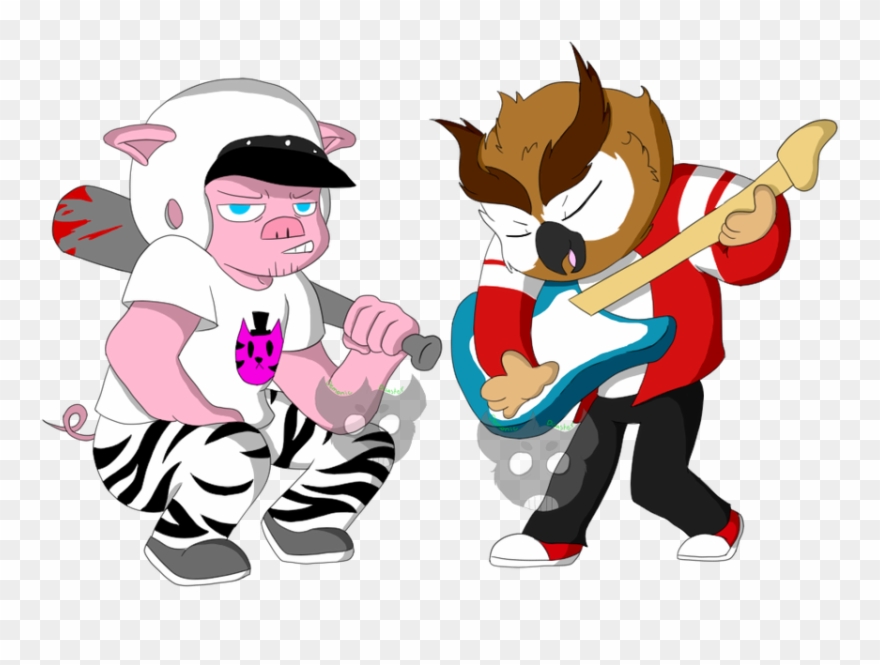 Drew @i Am Wildcat And @vanossgaming As Coloring Practice - Cartoon Clipart