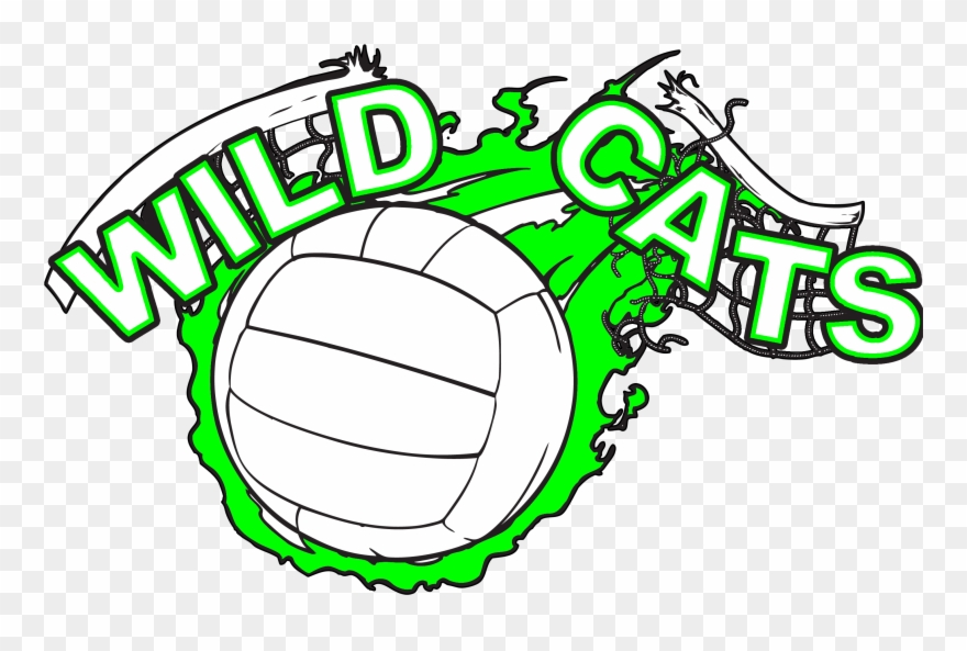 Wildcats Volleyball Clipart