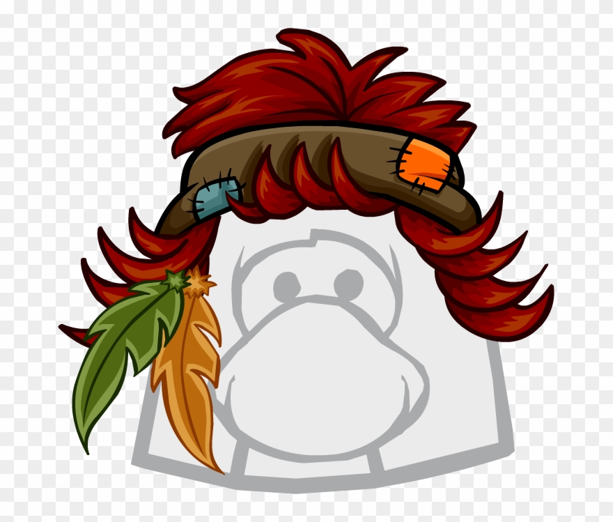 The Rascal - Club Penguin White Hair Clipart