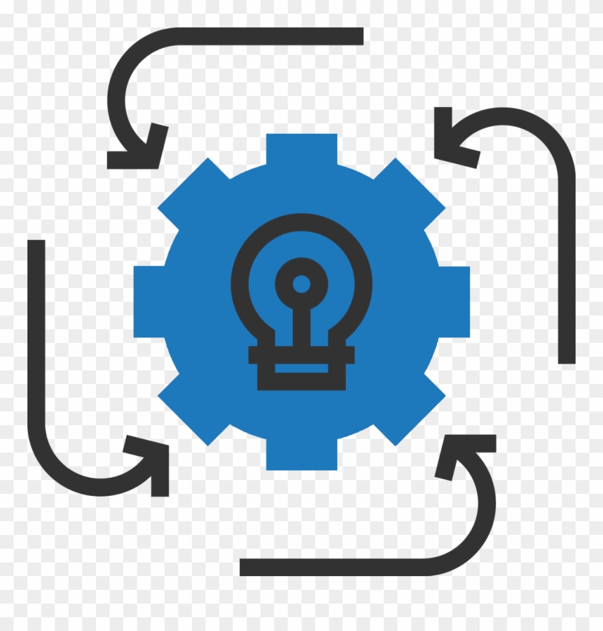 Work And Agile Experimentation - Process Icon No Background Clipart