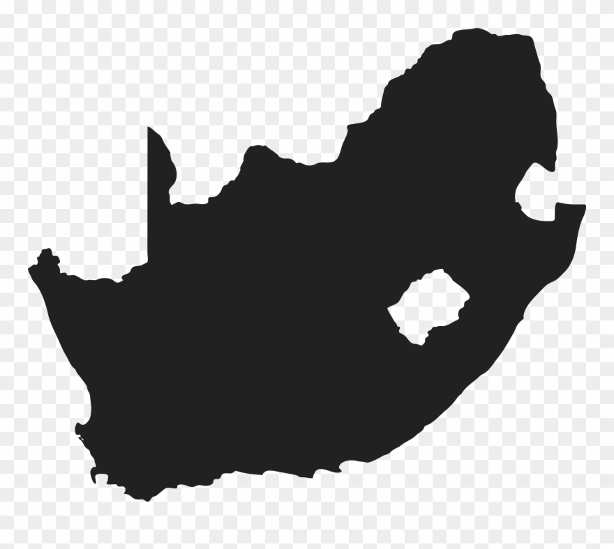 Clipart Resolution 5000*5000 - South Africa Vector Map - Png Download