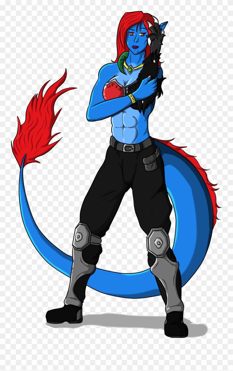 Kalinda In Wrestling Attire, By Foulfrost - Cartoon Clipart