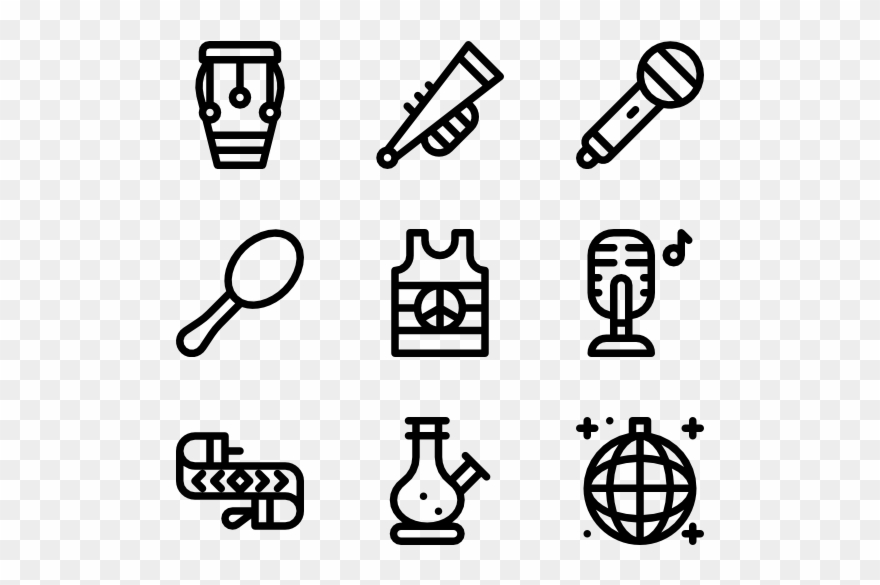 Reggae - Political Icons Clipart