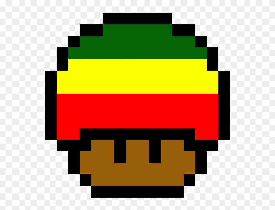 Rasta - Smash Ball Pixel Art Clipart