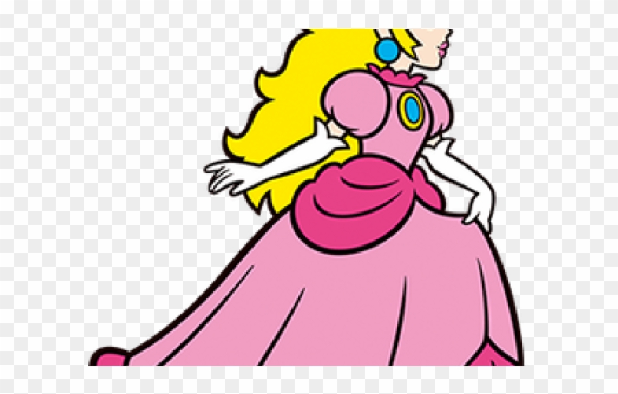 Princess Peach Clipart Peach Running - Pop Princesse Mario - Png Download