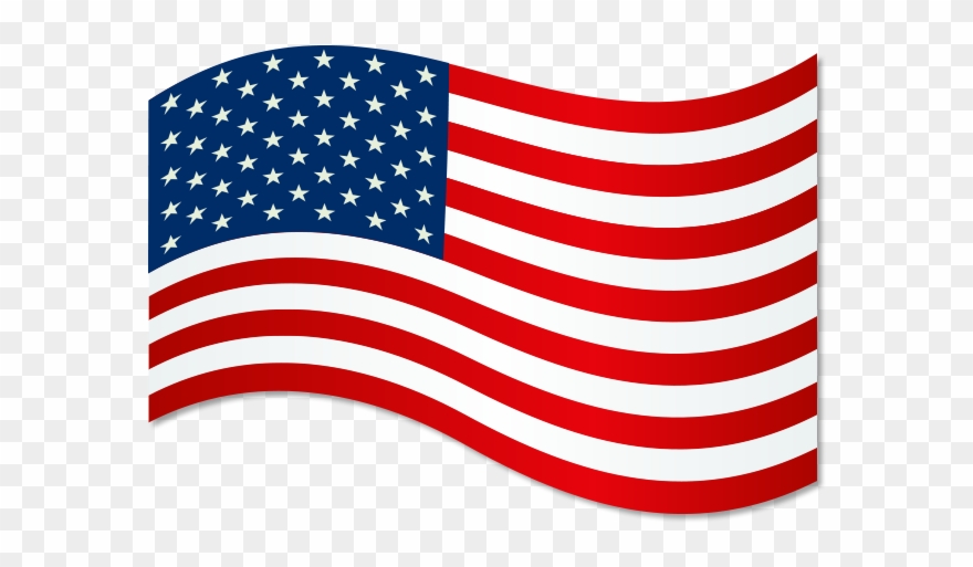 John Mccain For Senate Stickers Messages Sticker-2 - Black And White American Flag Vector Clipart - Png Download