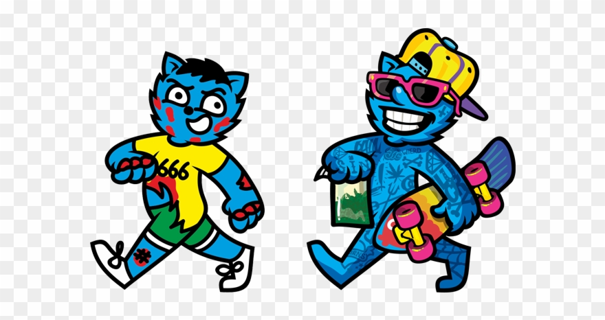 Laser B / Russia Behance / Instagram - Cartoon Clipart