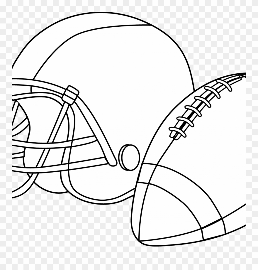 Football Helmet Coloring Pages Preschool Denver Broncos - Free Printable Football Coloring Pages Clipart