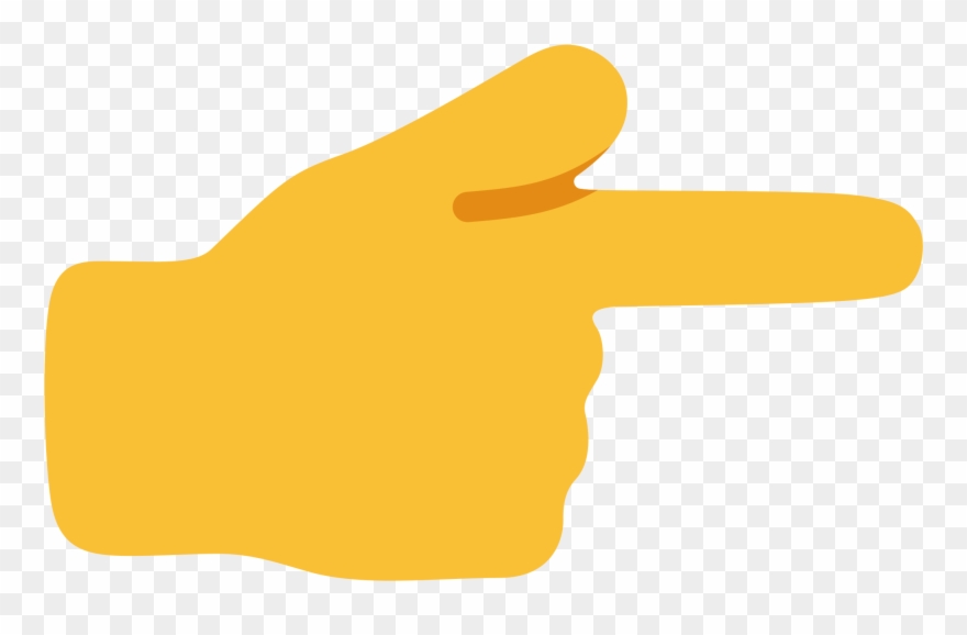 2000 X 2000 20 - Emoji Mão Apontando Clipart