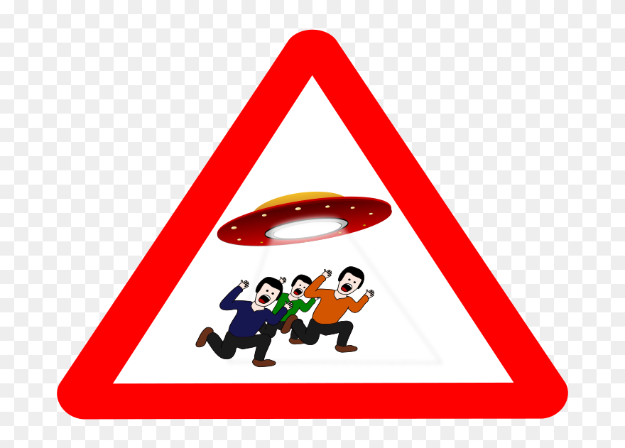 Road Narrows On Both Sides Sign Clipart