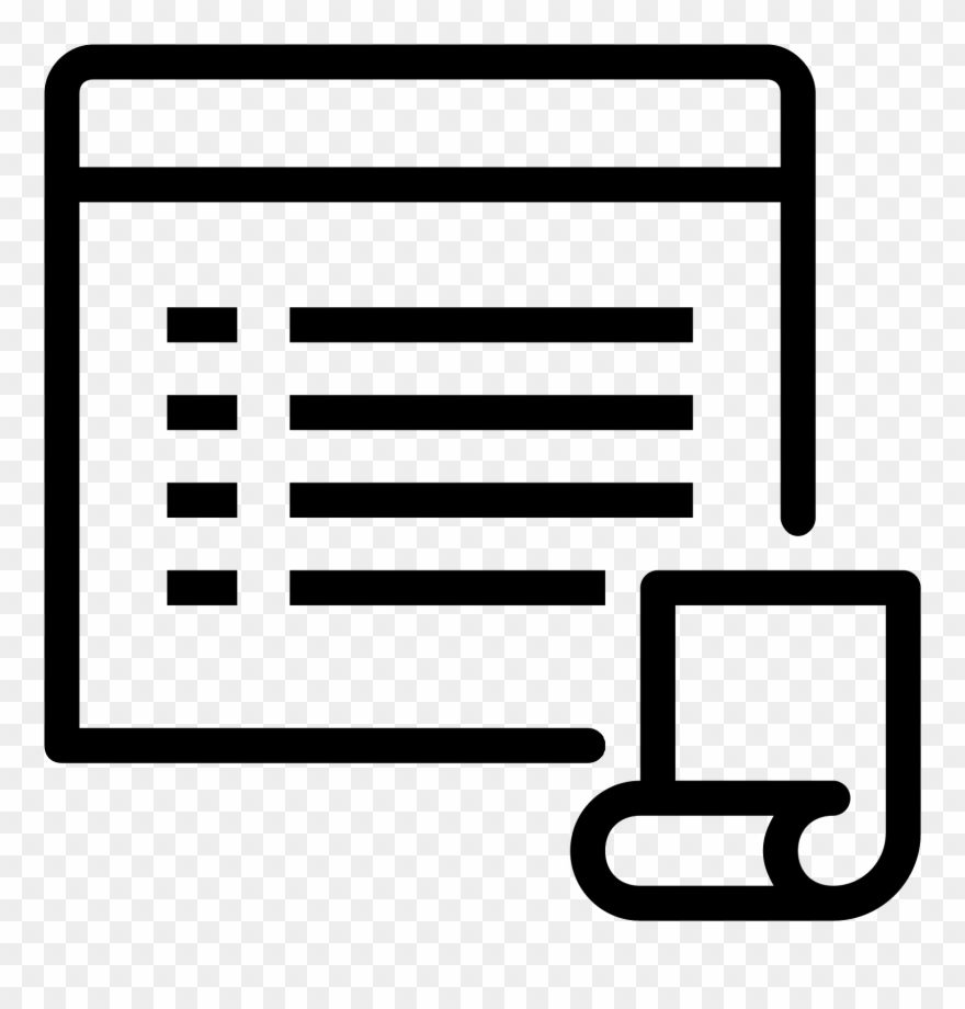 Script Png - Script Icon Png Clipart