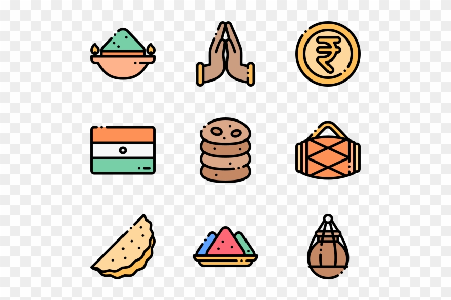 Holi - Cleaning Cute Icon Clipart