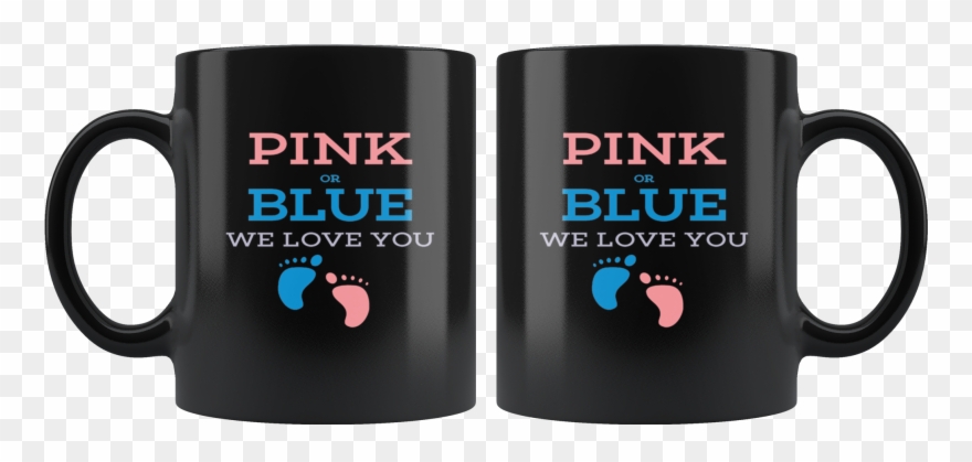 Gender Reveal Baby Mug - Coffee Cup Clipart