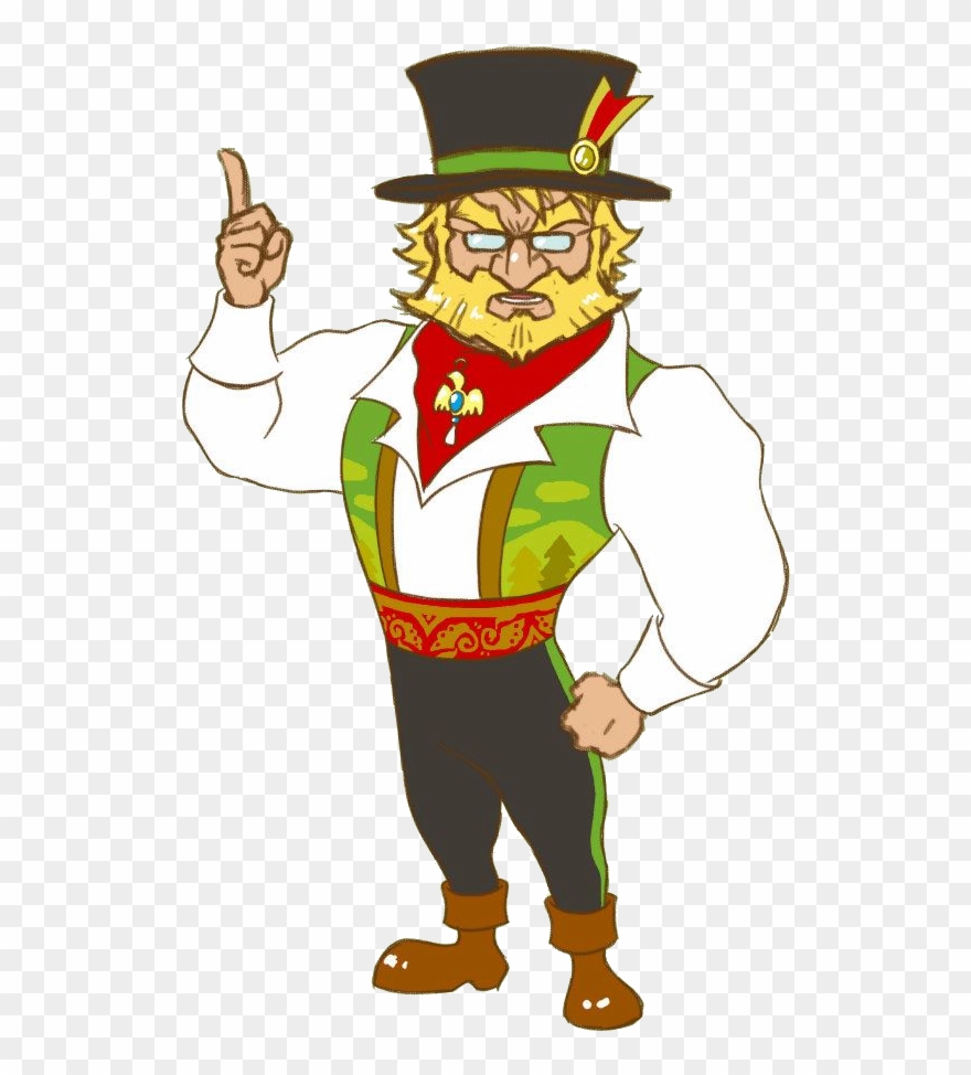Felix - Harvest Moon Grand Bazaar Mayor Clipart