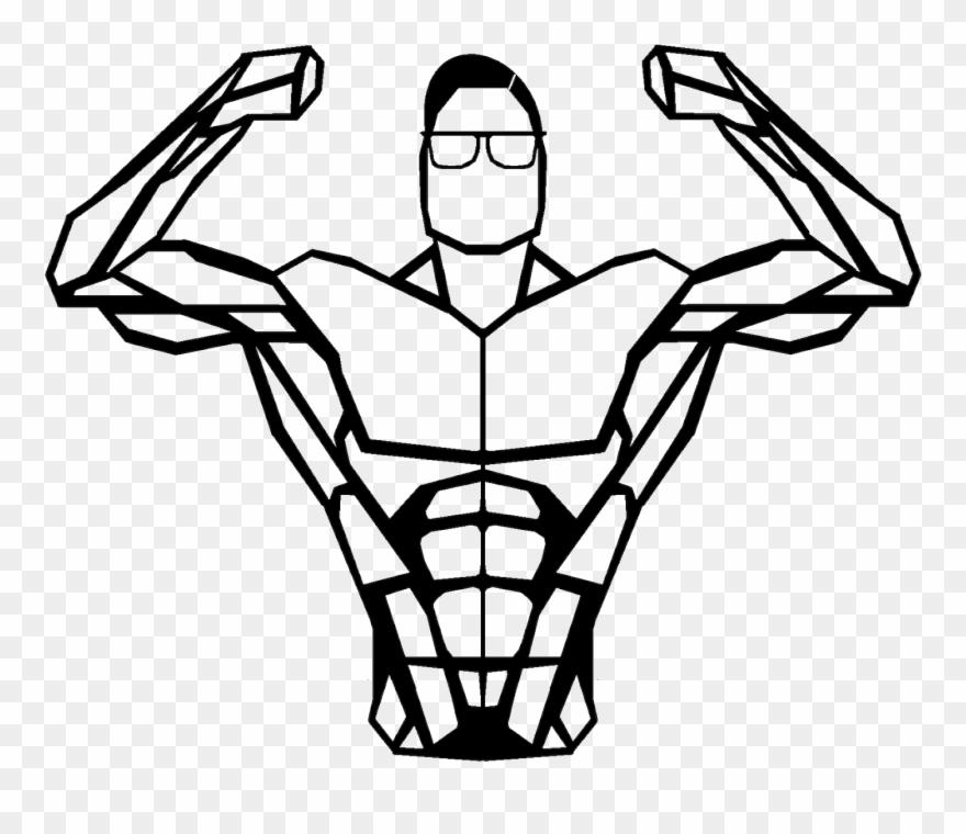 Jan Chuan Fitness - Line Art Clipart