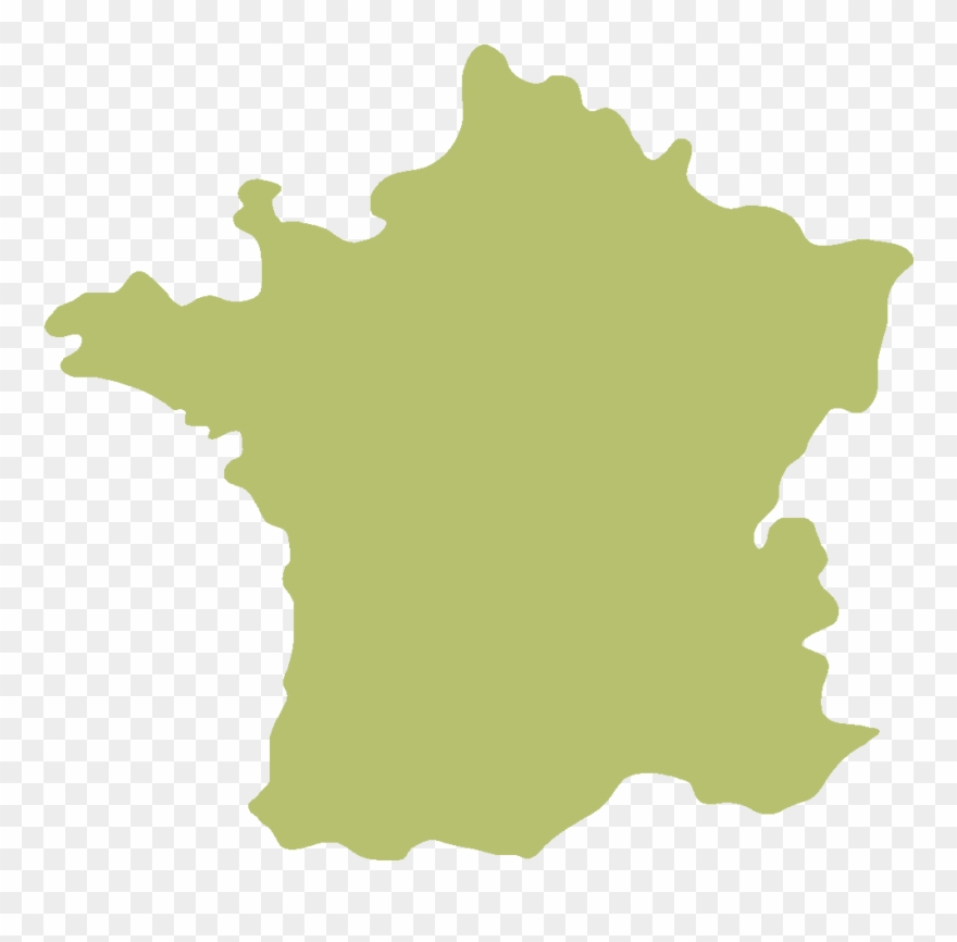 South Of France - France Map Icon Clipart