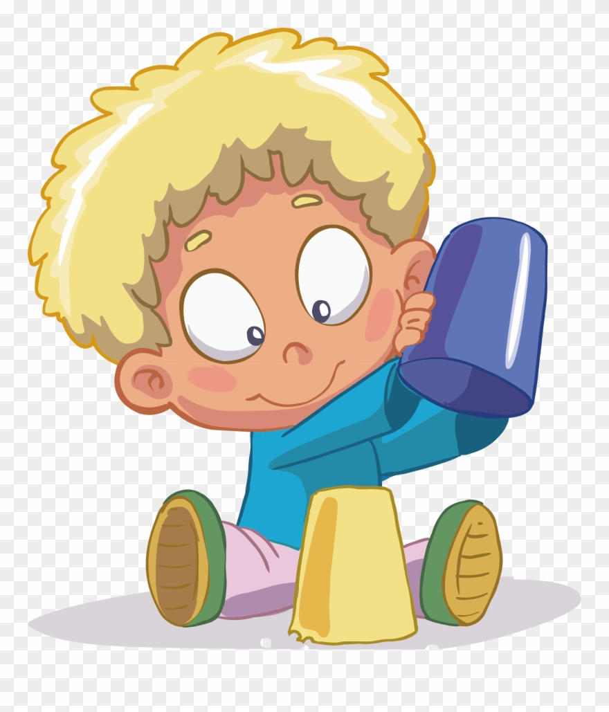 Cartoon Child Clip Art - Vector Graphics - Png Download
