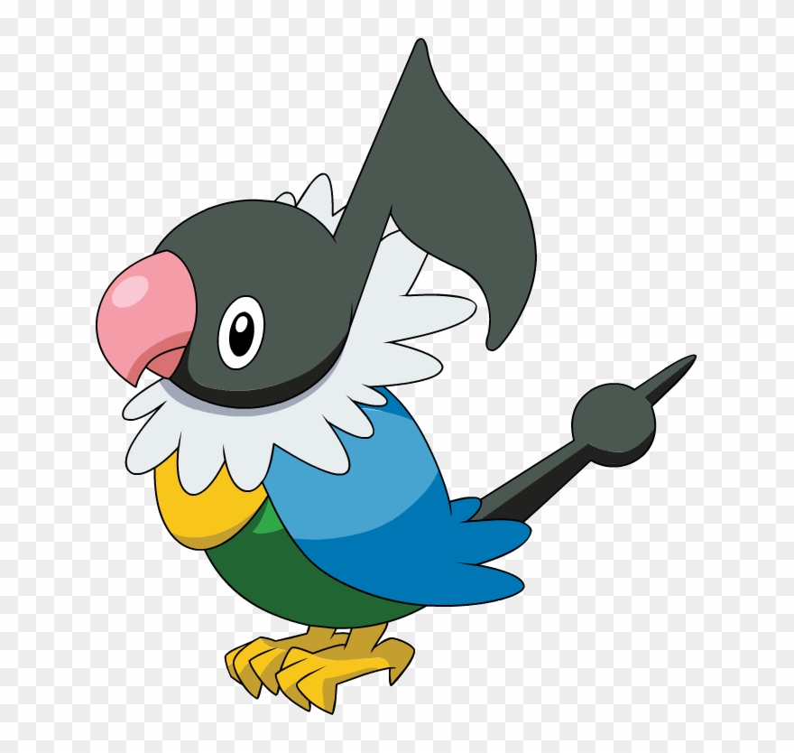 Dent - Pokemon Chatot Clipart