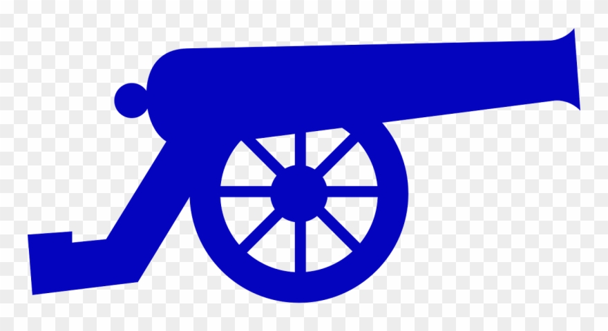 Canon Weapon Historic - Civil War Cannon Clipart - Png Download