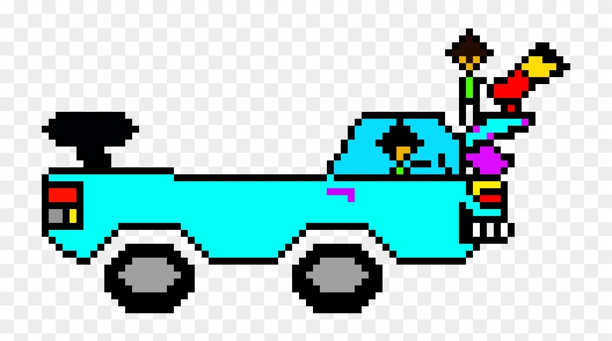 A Car With A Cannon V2 Clipart